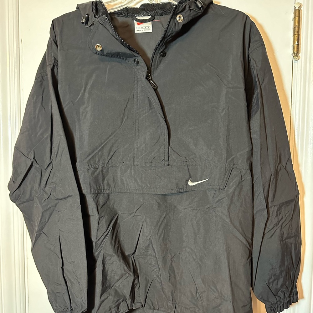 Nike Black Windbreaker Jacket
